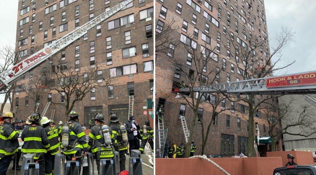 New York'ta bir binada çıkan yangında 19 kişi can verdi!