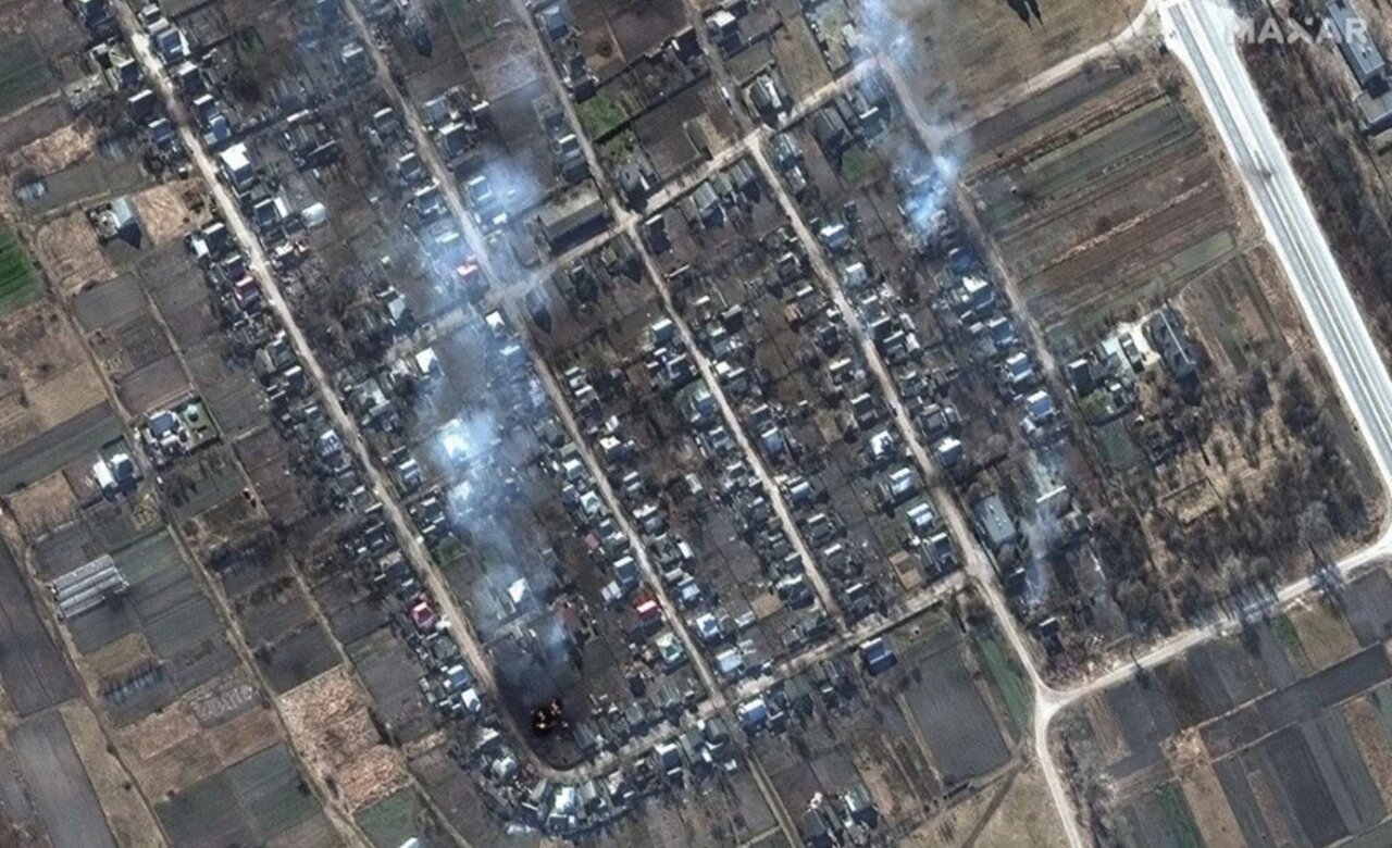 Ukrayna'daki savaş yıkımı uzaydan görüntülendi!