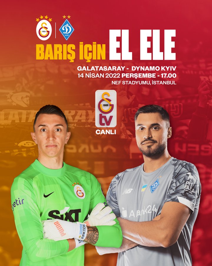 Futbol Tarihi İçin Önemli Maç: Galatasaray-Dinamo Kiev Maçı Ne Zaman? Galatasaray- Dinamo Kiev Maç Biletleri