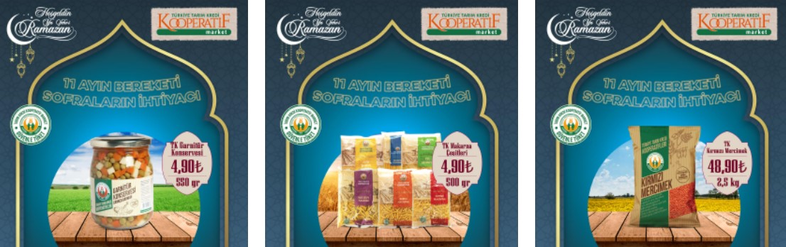 Tarım Kredi Kooperatif Marketler Ramazan Ayına Özel Fırsat Ürünlerini Duyurdu! İndirimli Ürünlerde Son Tarih 13 Nisan