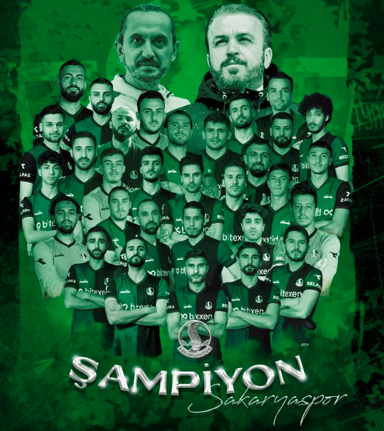 SON DAKİKA! Sakaryaspor TFF 1.Lig'e Yükseldi!